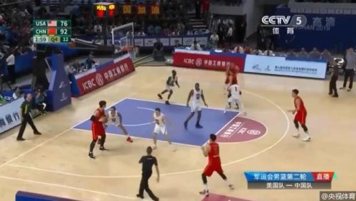 男籃軍運(yùn)會(huì)勝美國什么情況 5人得分上雙98:79戰(zhàn)勝美國隊(duì)