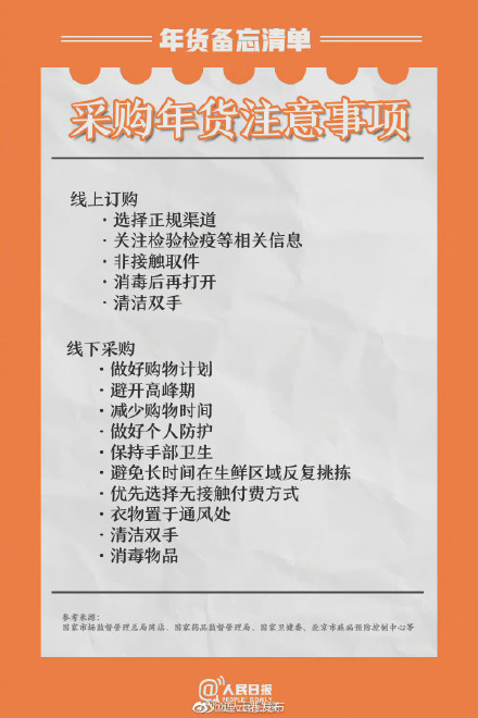 還有2天過年,收好這份年貨分類采購清單 還有2天過年,收好這份年貨分類采購清單